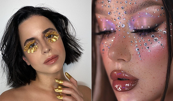 Trend alert: Bejewelled makeup looks are the taking over Instagram
