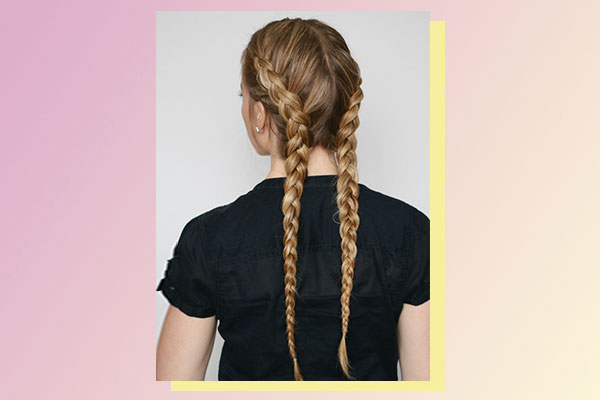 How to French Braid with Extensions | Apohair