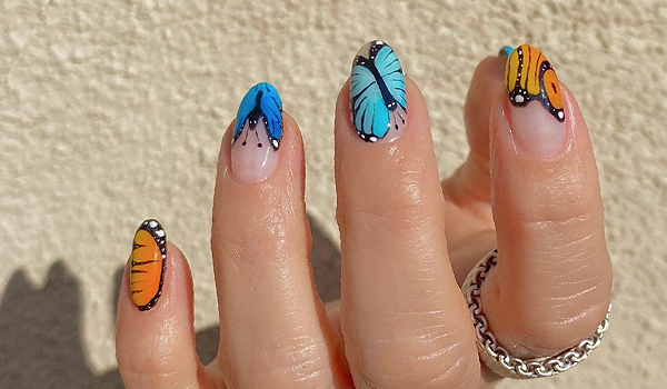 Beautiful butterfly nail art ideas for your next manicure appointment