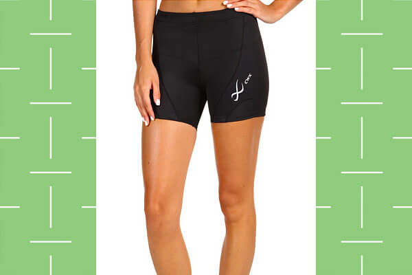 reebok full coverage running shorts for workout