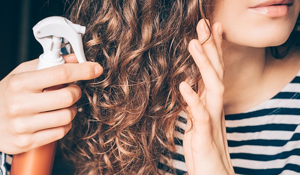 Make your own anti-frizz hair spray. Here’s how...