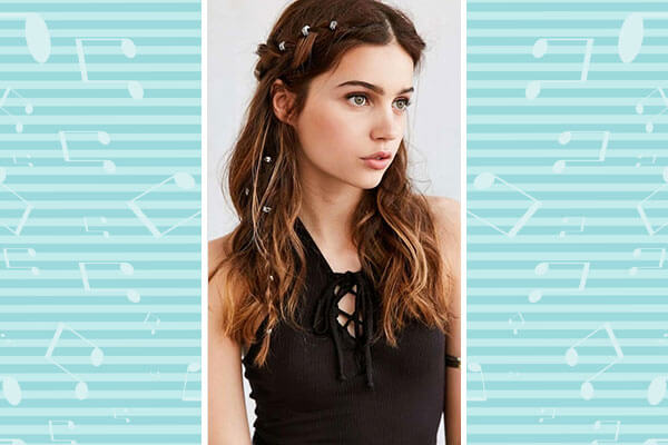 For long hair – beads and twists are a match made in heaven