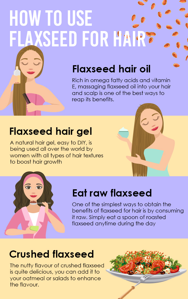 Flaxseed hair store growth