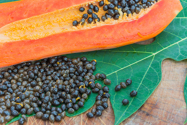 Pro tip: Papaya seeds to prevent hair greying