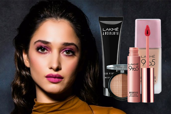 Tamannaah Bhatia’s stunning plum makeup