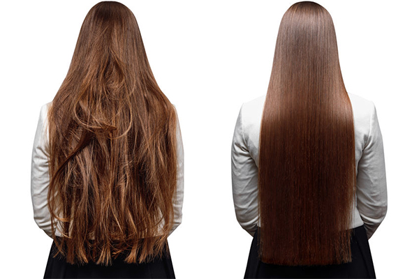 Type of shop hair straightening