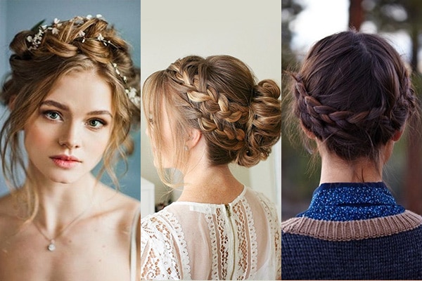 What would be a Best hairstyle if one has to wear a gown? - Quora