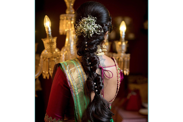 Maharashtrian Peshwai bridal copa style Look created by : @anam___siddique  HAIRSTYLE MASTERCLASS Shrirampur 🌸🌸♥️ ______... | Instagram