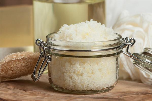 DIY Foot Scrub Recipe - Exfoliating & Smoothing - A Blossoming Life