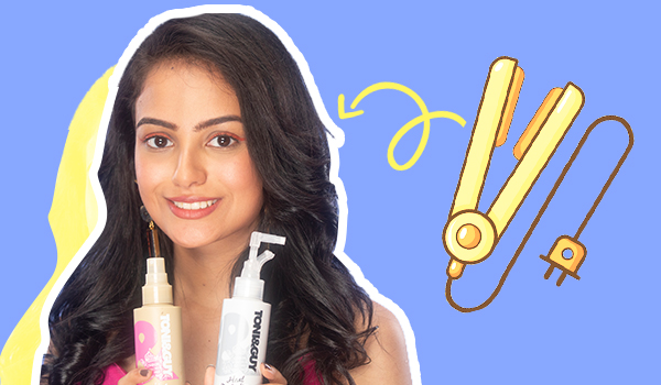 How to curl hair clearance with straightener at home