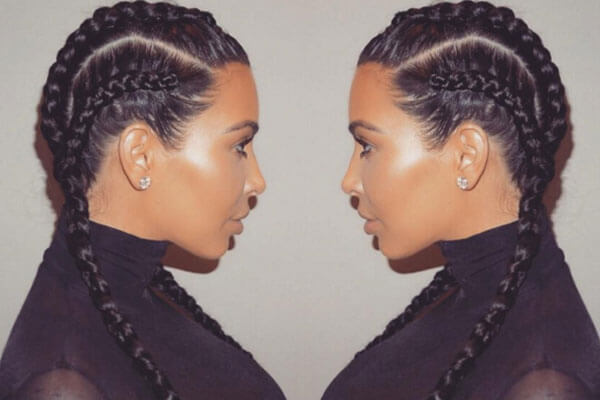 40 Trendy Triangle Parts Braids and Cornrows To Elevate Your Style - Coils  and Glory