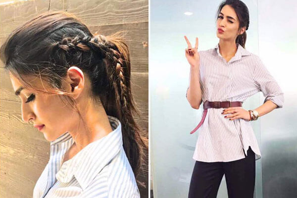 Let's Recreate @kritisanon hairstyle 🧡🫶🏻 Lemme know what do you wanna  see next! #recreate #kritisanon #hairstyles… | Instagram