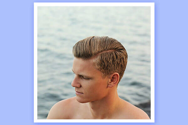 mens hairstyle for oval face