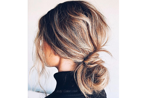 Messy Bun Hairstyle Pictures, Photos, and Images for Facebook, Tumblr,  Pinterest, and Twitter