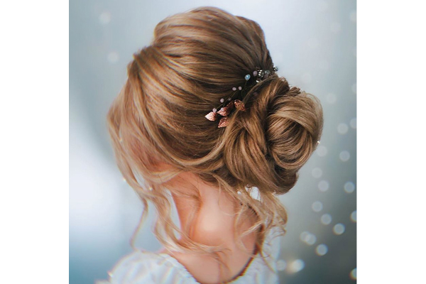 A Cute Romantic Updo Hairstyle in 7 Easy Steps | Redken
