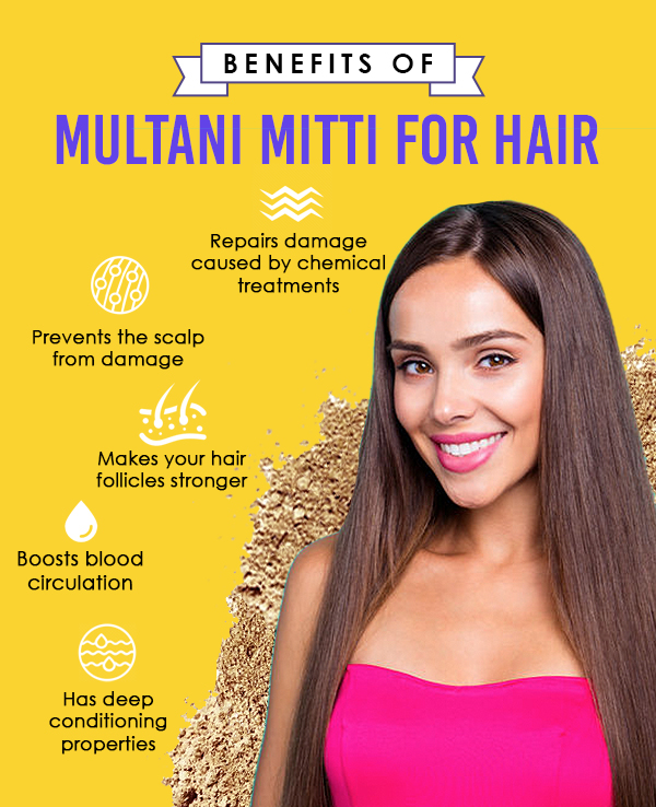 Effective ways in which you can use multani mitti for hair