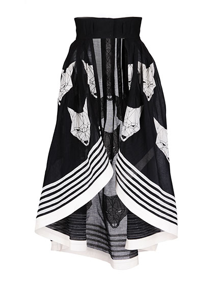 Monotone skirt from Nete.in