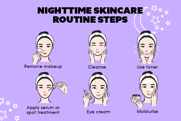 How To Form And Follow An Easy Night Time Skincare Routine 