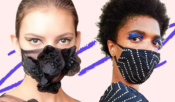 NYFW: Face masks and bold, bright eye makeup looks dominated the runway this season 