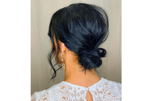 DIY Knotted Bun Wedding Hairstyle | Wedding Hair Updo Ideas | Recogidos  faciles, Tutoriales de peinados, Peinado y maquillaje