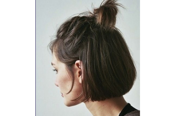 Pretty Simple :: Updo for Short Hair - Camille Styles