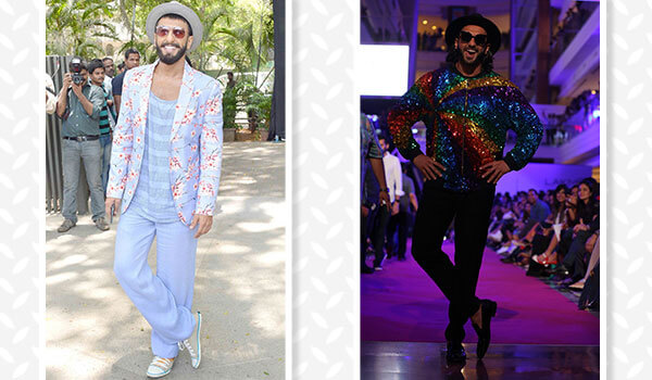 Pictures: Ranveer Singh flaunts pectorals in quirky outfit | Filmfare.com