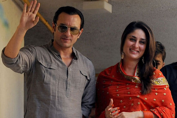 10. Saif Ali Khan and Kareena Kapoor
