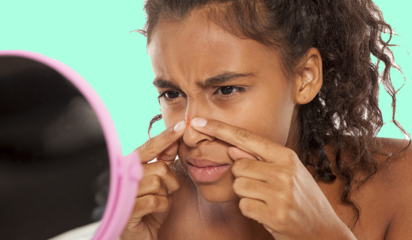 How to deal with painful acne on the nose