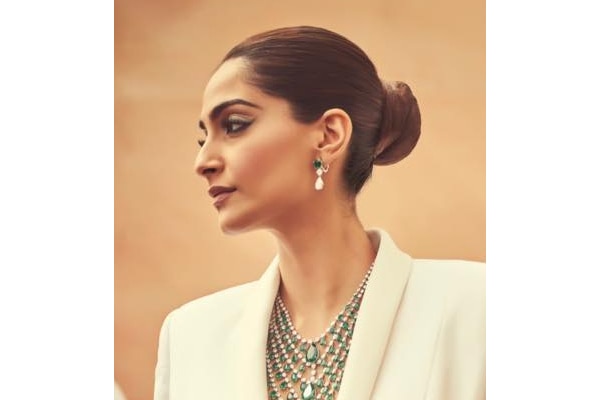 Poker straight hair is making a statement, from Sonam Kapoor Ahuja