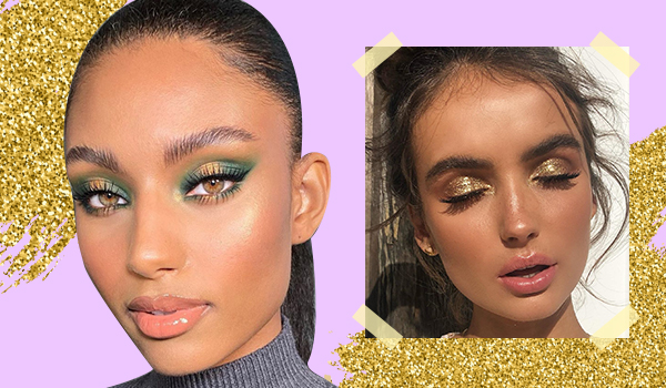 5 stunning ways to wear gold eyeshadow this party season