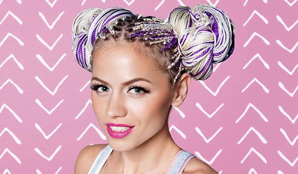 6 lit micro braid hairstyles that are anything but basic: The celebrity edition