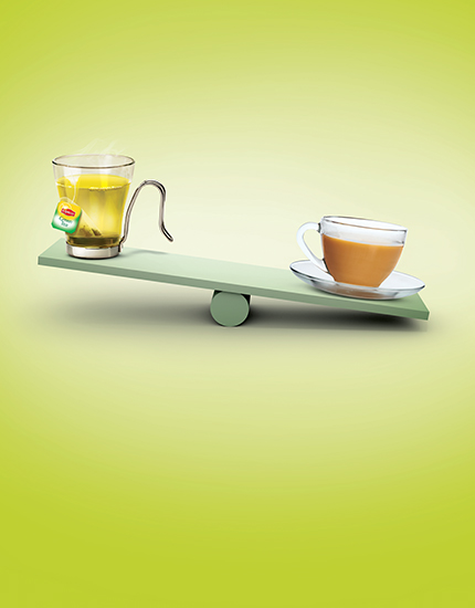 Get calorie-free with green tea