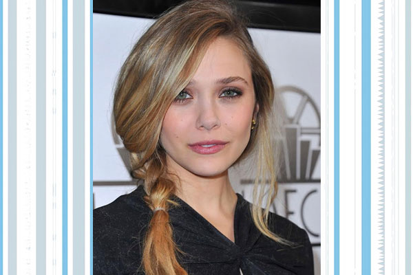 textured side braid hairstyles for big foreheads