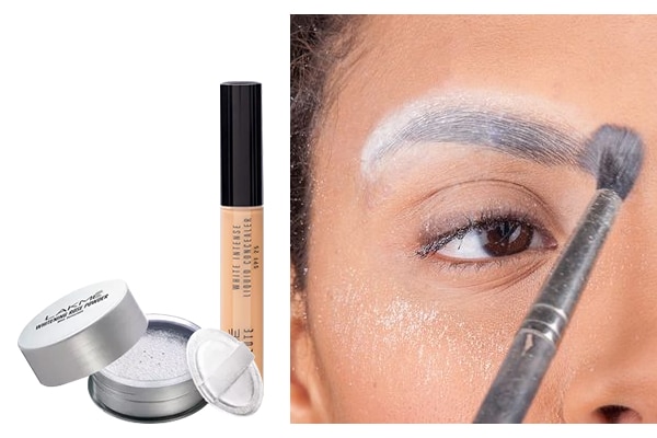 Get the faux no-brow look