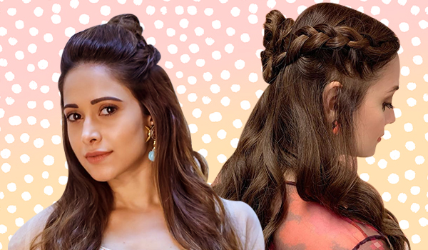 5 celebrity-inspired half up-half down hairstyles for a cocktail party