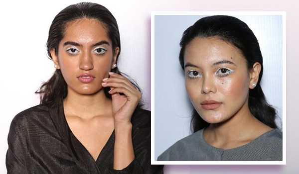 White eyeliner—the most flattering makeup trend of the season 