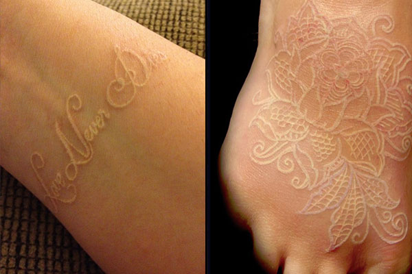 tips to apply white ink tattoo